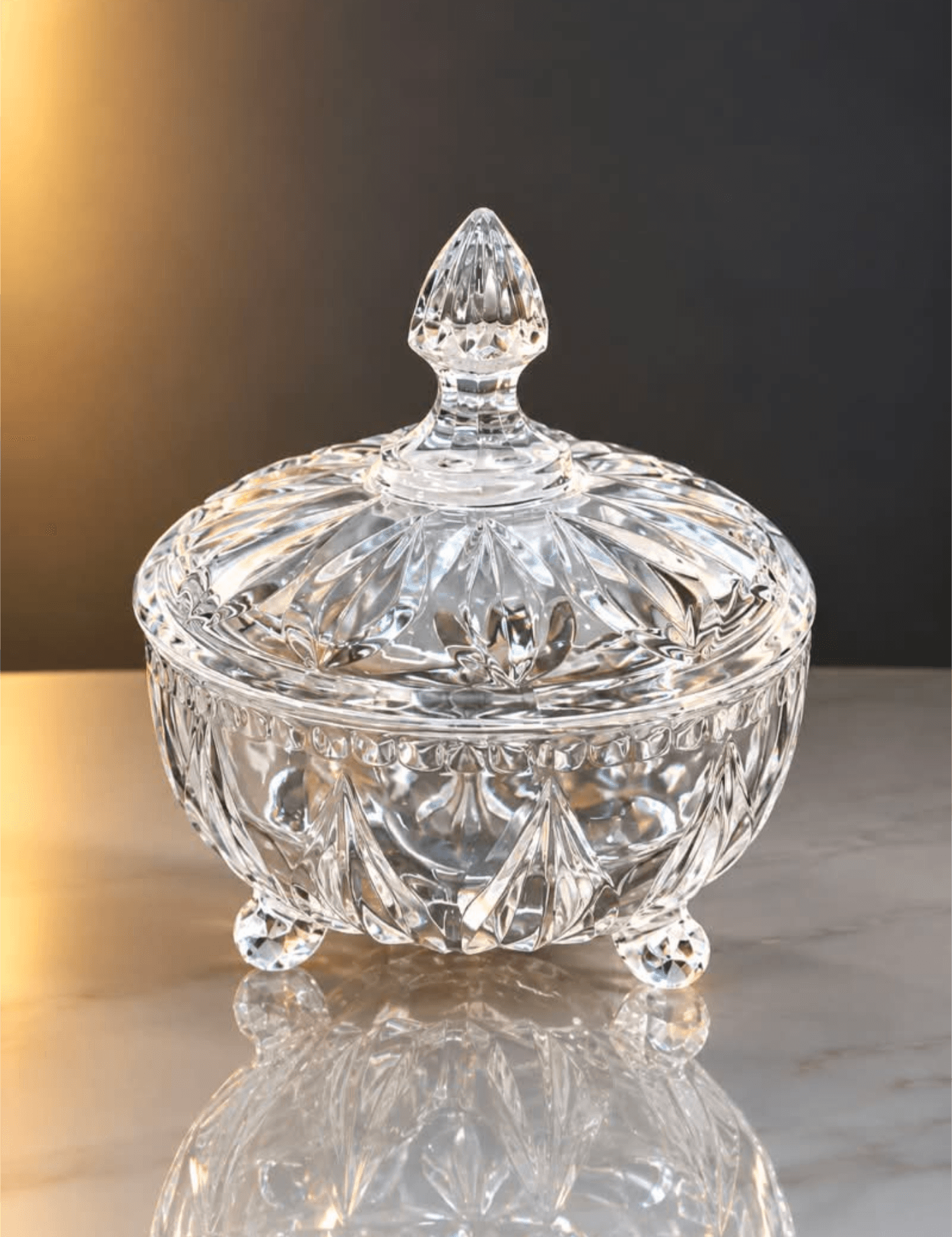 kitchen storage jar / material glass